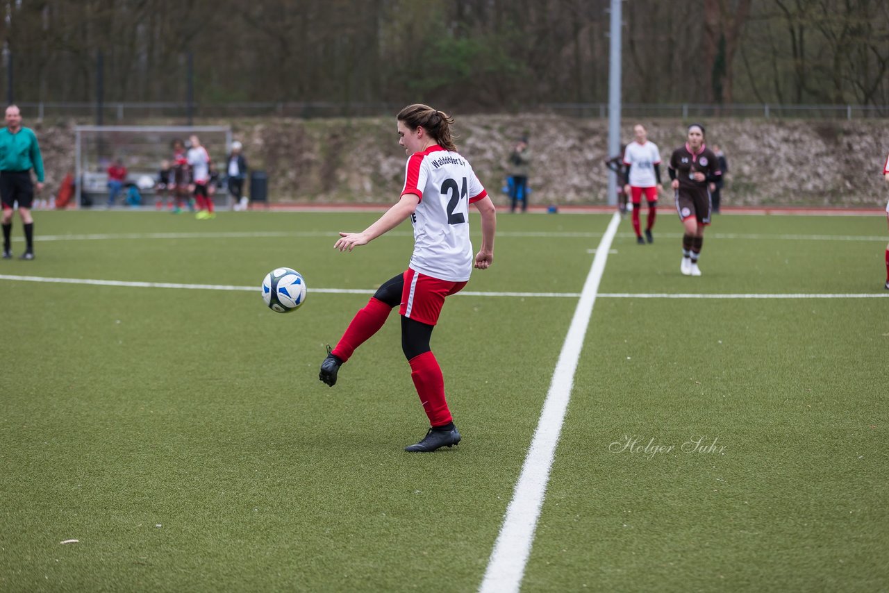 Bild 264 - B-Juniorinnen Walddoerfer - St.Pauli : Ergebnis: 4:1